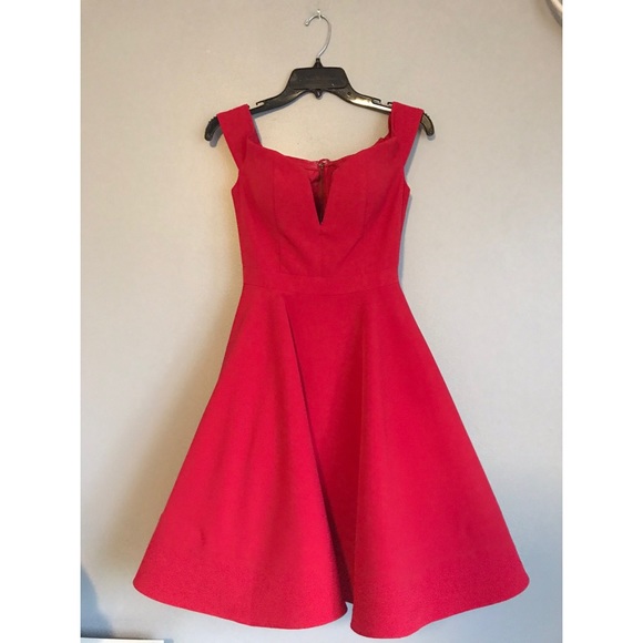 Bloomingdale’s Aqua Off Shoulder Dress - Picture 1 of 4